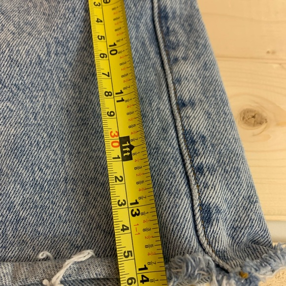 Princess Polly Light Blue Jean Shorts - Picture 11 of 12